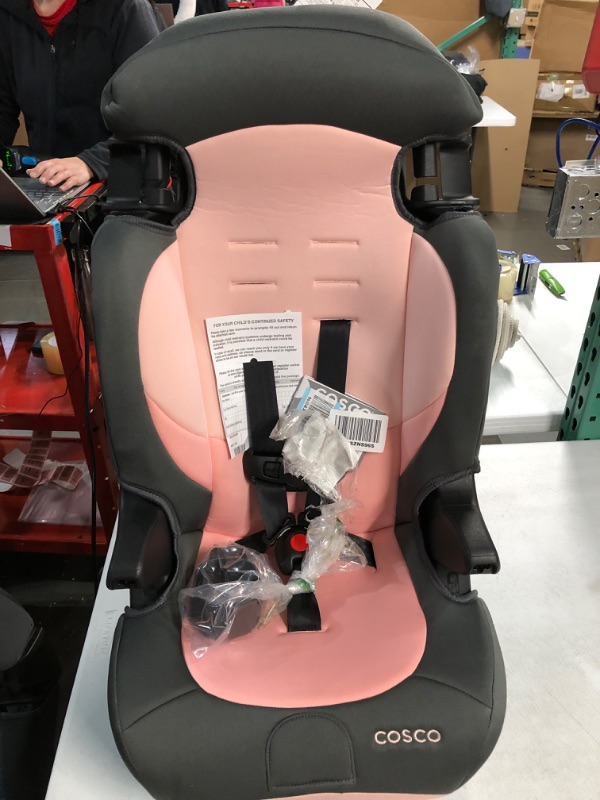 Photo 2 of Cosco Finale DX 2-in-1 Booster Car Seat, Sweetberry
