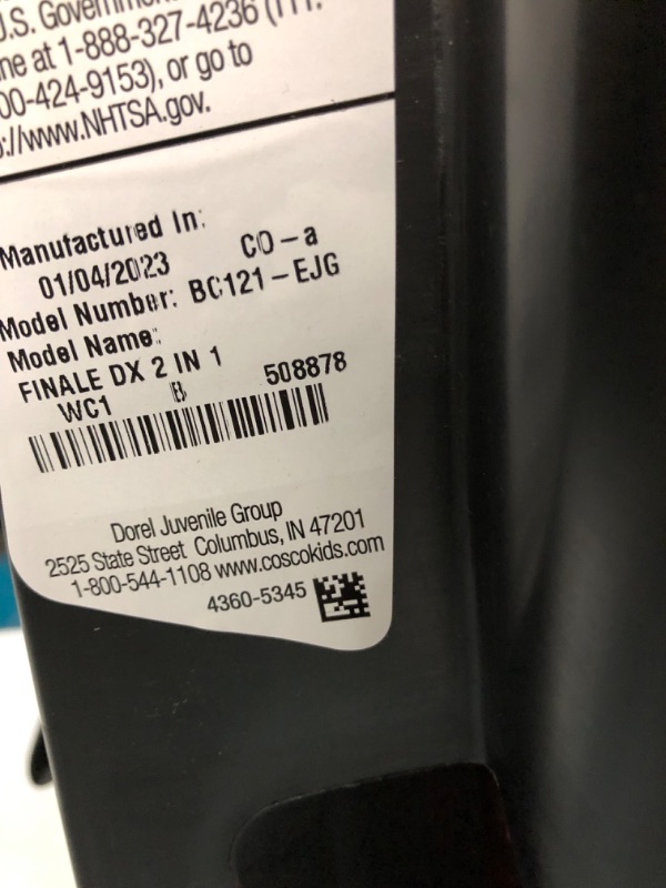 Photo 1 of Cosco Finale DX 2-in-1 Booster Car Seat, Sweetberry
