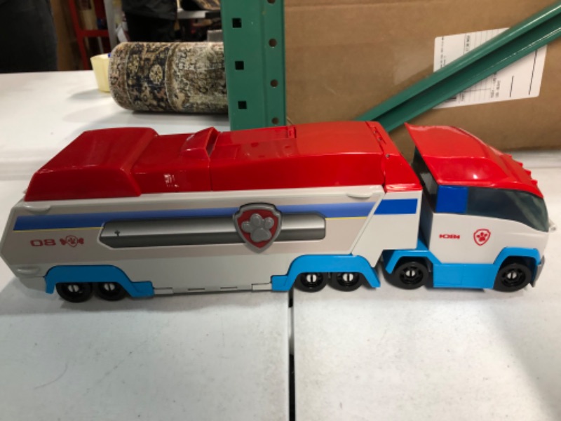 Photo 2 of -TRUCK ONLY-Paw Patrol, Launch’N Haul PAW Patroller, Transforming 2-in-1 Track Set for True Metal Die-Cast Vehicles Launch'n Haul Set (Closed Packaging)