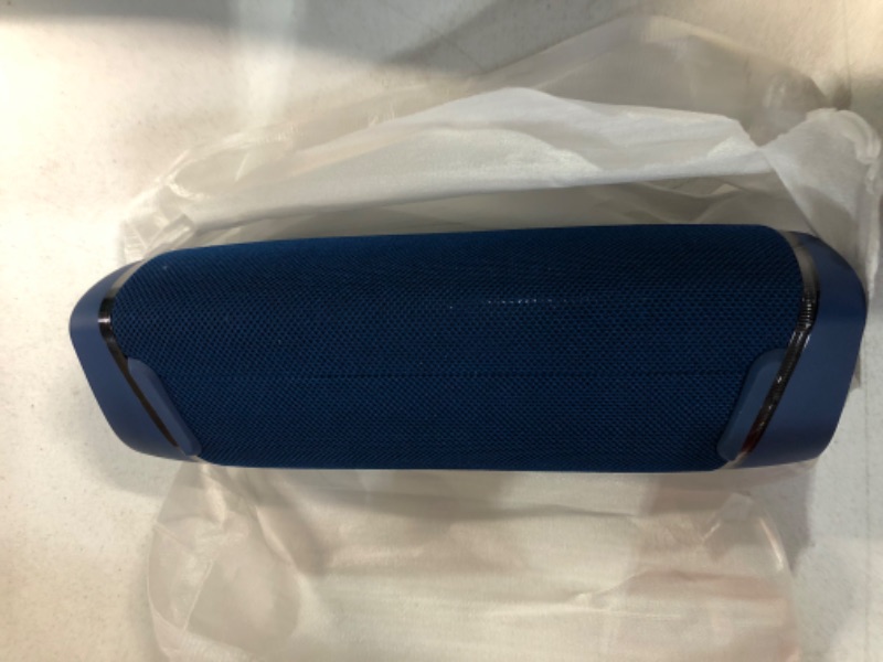 Photo 2 of Sony SRS-XB43 EXTRA BASS Wireless Bluetooth Powerful Portable Speaker, IP67 Waterproof & Durable for Home, Outdoor, and Travel, 24 Hour Battery, Party Lights, USB Type-C, and Speakerphone, Blue Blue SRS-XB43 Speaker