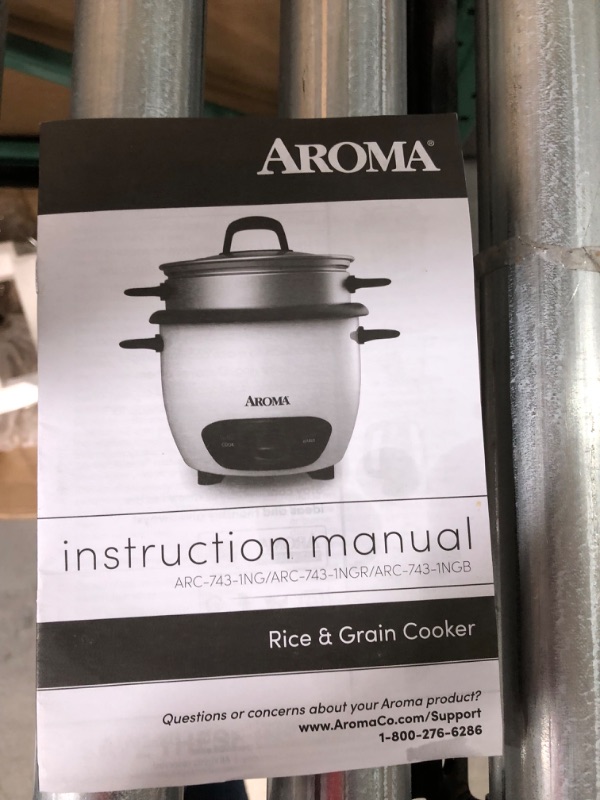 Photo 2 of [USED] Aroma Housewares 6-Cup Rice Cooker