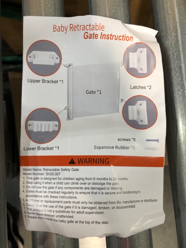 Photo 5 of 120 Inch Extra Wide Baby Gate 