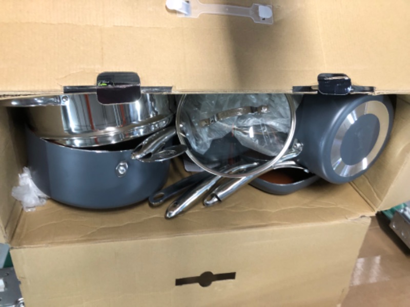 Photo 4 of [USED] Gotham Steel Pots and Pans Set 12 Piece Cookware Set 