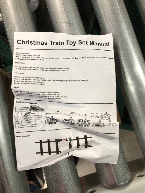 Photo 2 of [USED] Christmas Train Set for Kids