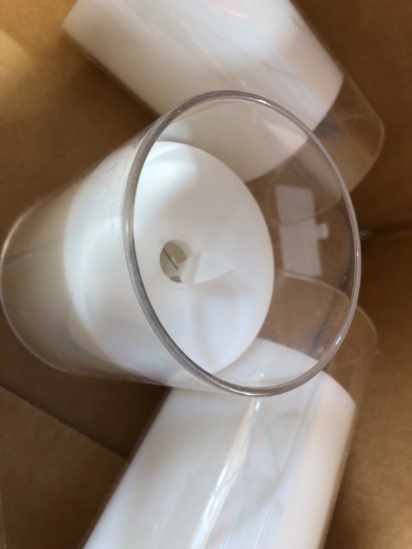 Photo 2 of [USED/MISSING] Pure White LED Flameless Battery Pillar Candles