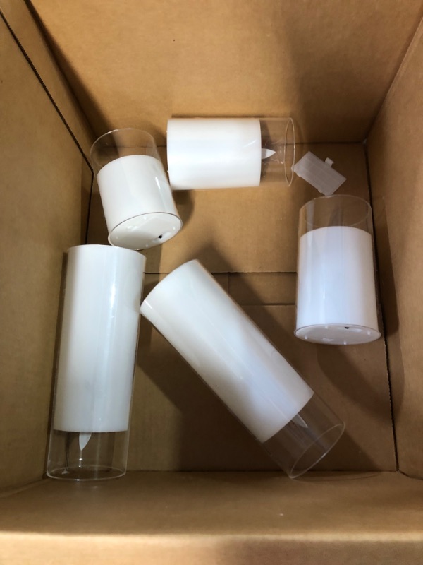 Photo 3 of [USED/MISSING] Pure White LED Flameless Battery Pillar Candles