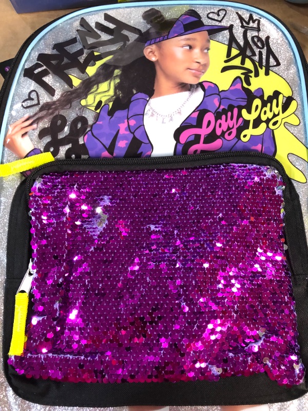 Photo 3 of Nickelodeon That Girl Lay Lay Kids  Backpack - Black