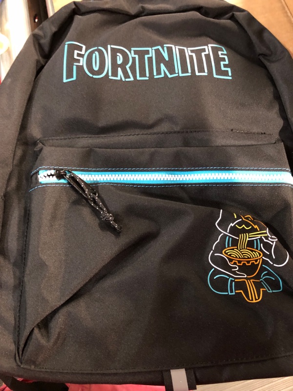 Photo 3 of Fortnite Headline Kids&#39; 18&#34; Backpack - Black