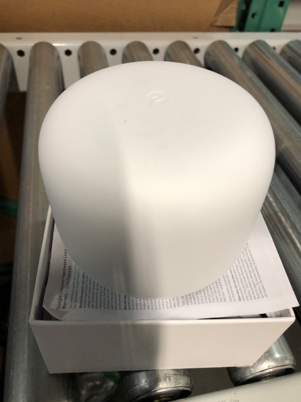 Photo 3 of Google Nest Wifi -  AC2200 - Mesh  -   Router - 2200 Sq Ft Coverage - 1 pack Router Only One Pack