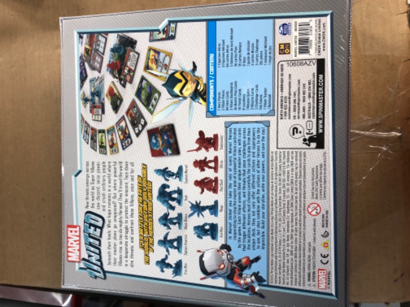 Photo 2 of Marvel United, Superhero Cooperative Multiplayer Strategy Card Game 