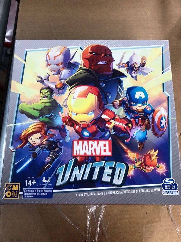 Photo 1 of Marvel United, Superhero Cooperative Multiplayer Strategy Card Game 
