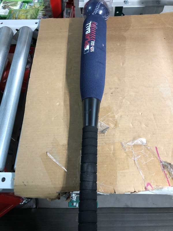 Photo 2 of **Minor damage**Franklin Sports MLB Playball Oversize Foam Bat and Ball BLUE