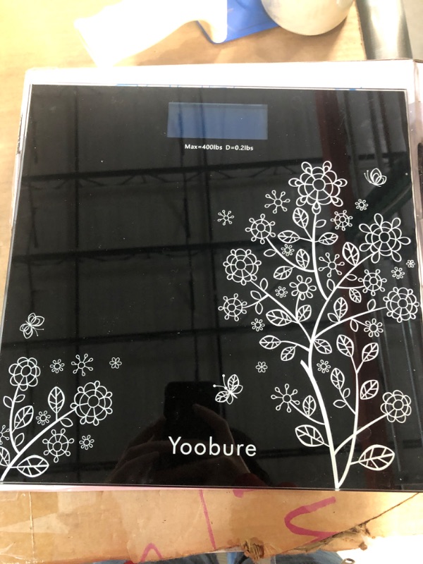 Photo 2 of -USED-Yoobure Weight Scale | Color: Black/White