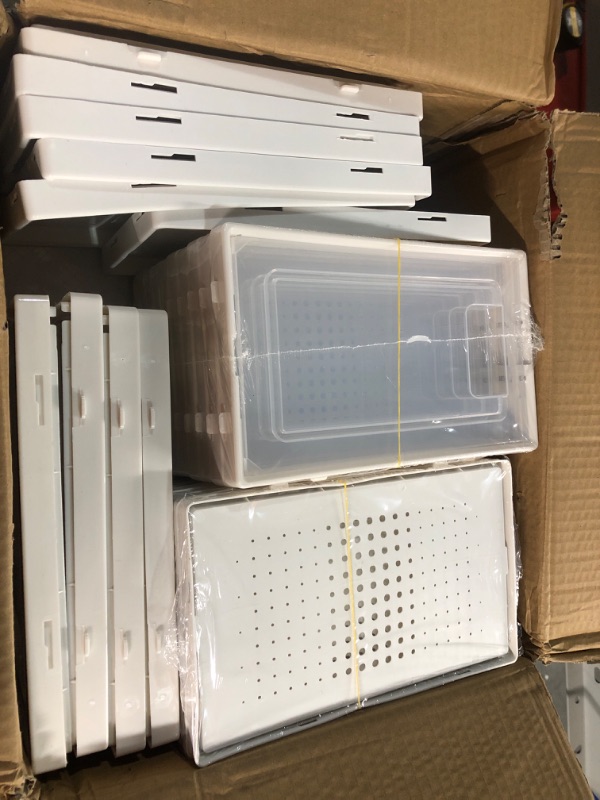 Photo 1 of Amllas 10 Pack Clear Shoe Boxes