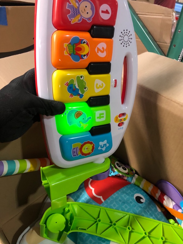 Photo 1 of Fisher-Price Deluxe Kick 'n Play Piano Gym,