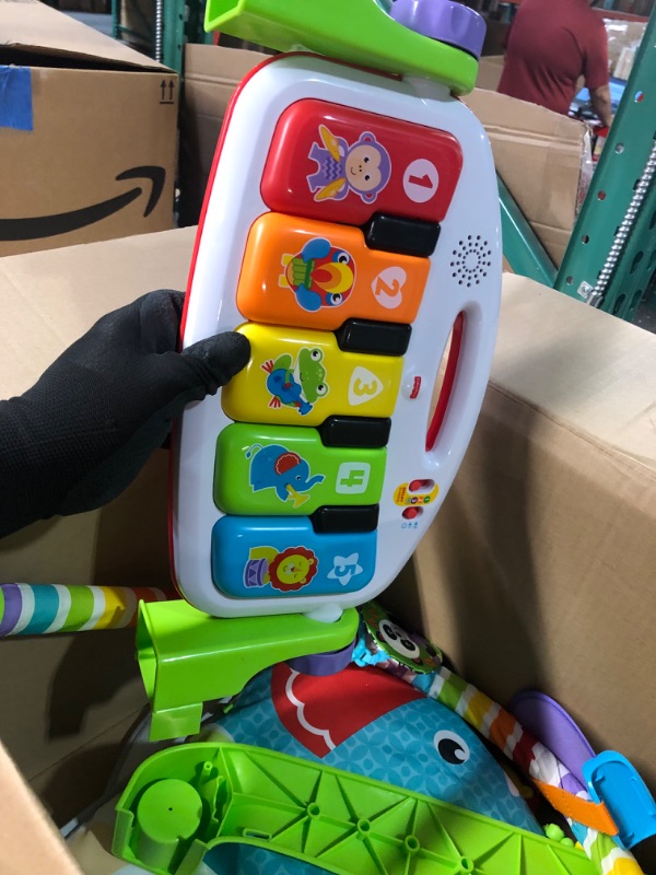 Photo 1 of Fisher-Price Deluxe Kick 'n Play Piano Gym,
