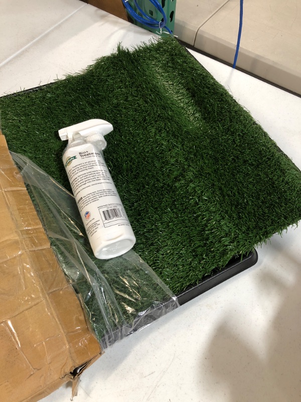 Photo 2 of Artificial Grass Puppy Pee Pad for Dogs and Small Pets - 20x25 Reusable 