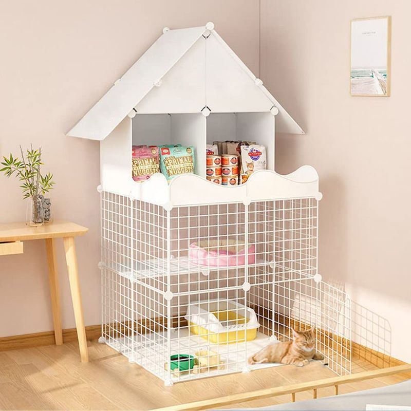 Photo 1 of **NEW/SEE NOTES** DuvinDD 3-Story Cat Cage Indoor Cat Kennels Crate