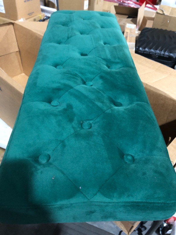 Photo 1 of **USED/SEE NOTES** Yaheetech Modern Convertible Futon Sofa Bed TEAL 