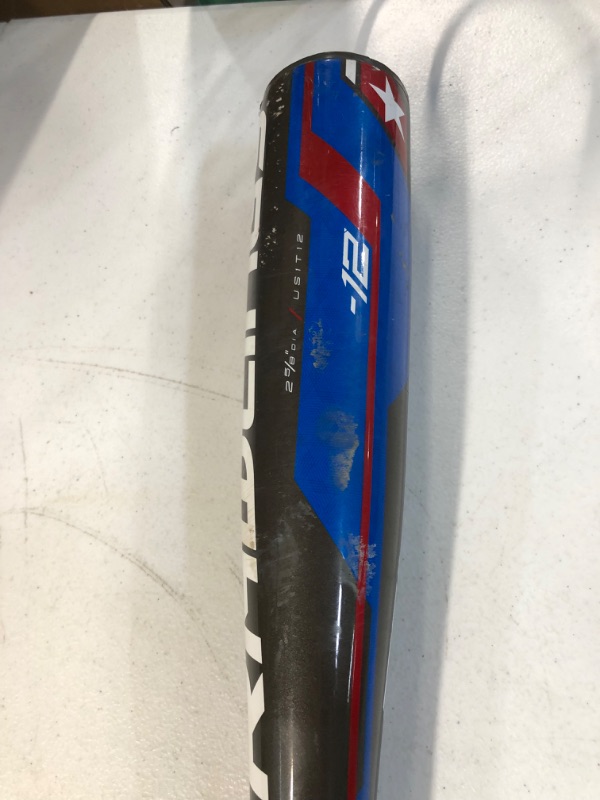 Photo 4 of **USED/SEE NOTES** Rawlings Threat USA Baseball Bat | -12 | 1 Pc. Composite | 2 5/8 Barrel 2022 27 inch