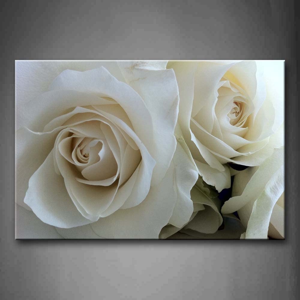 Photo 1 of **NEW/SEE NOTES** First Wall Art - Huge Rose in Pure White