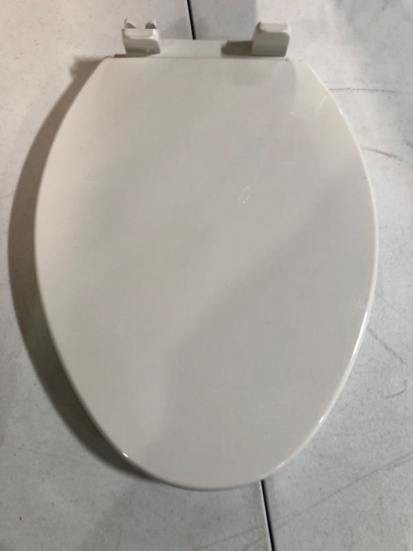 Photo 4 of **USED/SEE NOTES** Kohler K-20110-96 Brevia Elongated Toilet Seat with Grip-Tight Bumpers