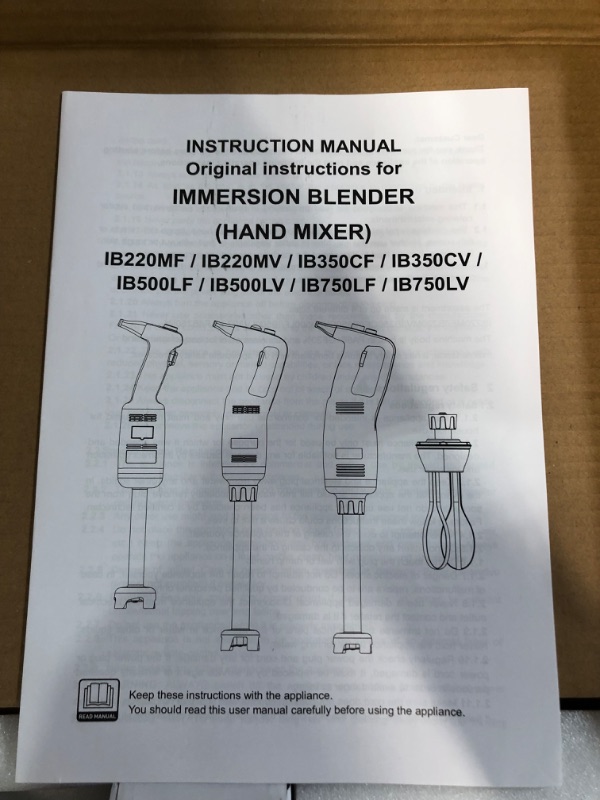 Photo 5 of [USED] VEVOR Commercial Immersion Blender 350W