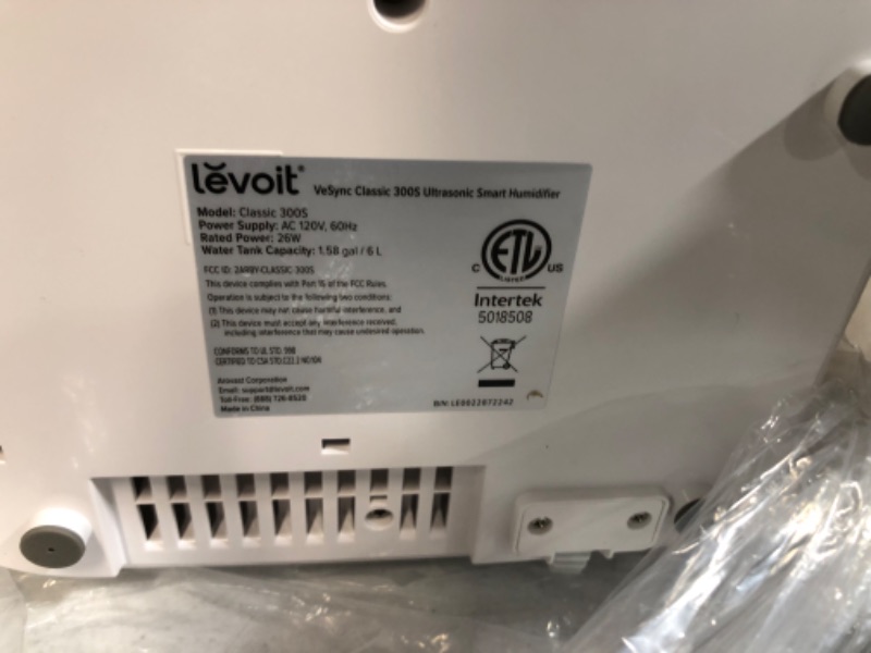 Photo 2 of [USED] LEVOIT Humidifiers