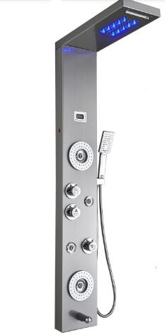 Photo 1 of [USED/SIMILAR SEE PIX] Stainless Steel Shower Panel Tower System