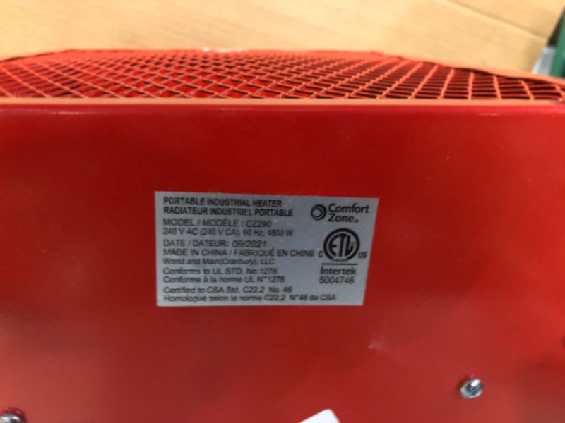 Photo 2 of [USED] Dr. Infrared Heater DR-988 Heater