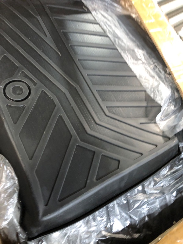 Photo 2 of PACEWALKER Floor Mats Custom for 2022 Kia EV6 Waterproof Car Mats All Weather Mats Guard Heavy Duty TPE Automotive Floor