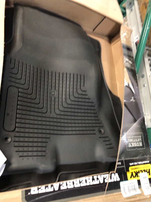 Photo 4 of Husky Liners Weatherbeater Series | Front Floor Liners - Black | 13741 | Fits 2019-2022 Dodge Ram 1500 Crew/Quad Cab 2 Pcs