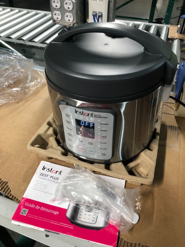Photo 1 of Instant Pot Zest Plus 20 Cup Cooked rice, 5Litre Rice Cooker,Steamer, Slow Cooker,13 One Touch Programs, No Pressure Cooking Functionality 20-Cup Zest Plus