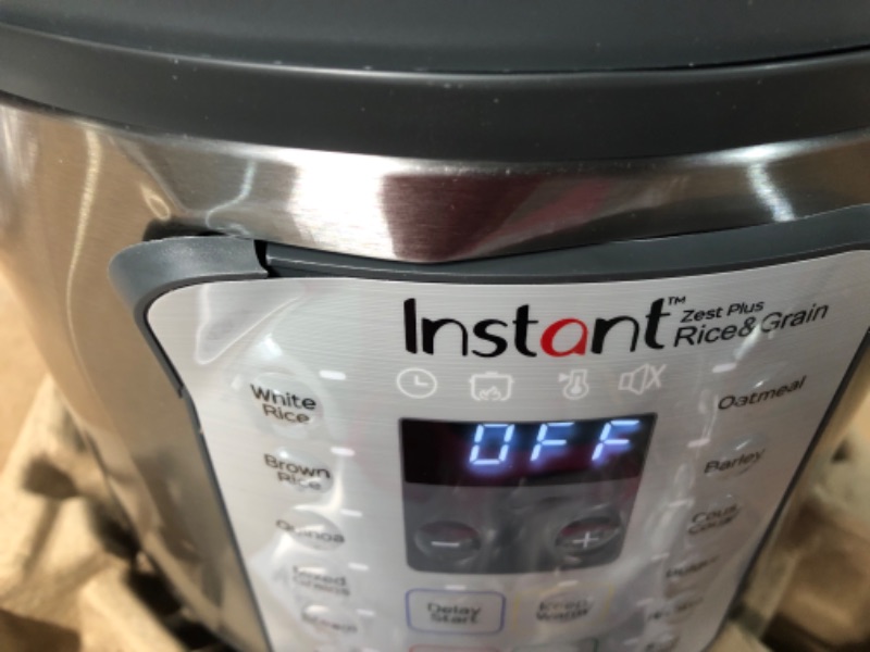 Photo 1 of Instant Pot Zest Plus 20 Cup Cooked rice, 5Litre Rice Cooker,Steamer, Slow Cooker,13 One Touch Programs, No Pressure Cooking Functionality 20-Cup Zest Plus