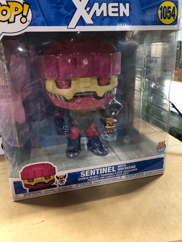 Photo 2 of Funko Pop! Jumbo: X-Men Sentinel with Wolverine Previews Exclusive Vinyl Figure