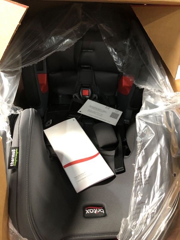 Photo 2 of Britax Grow with You ClickTight Harness-2-Booster Car Seat, Cool N Dry - Cool Flow Moisture Wicking Fabric ClickTight Cool n Dry