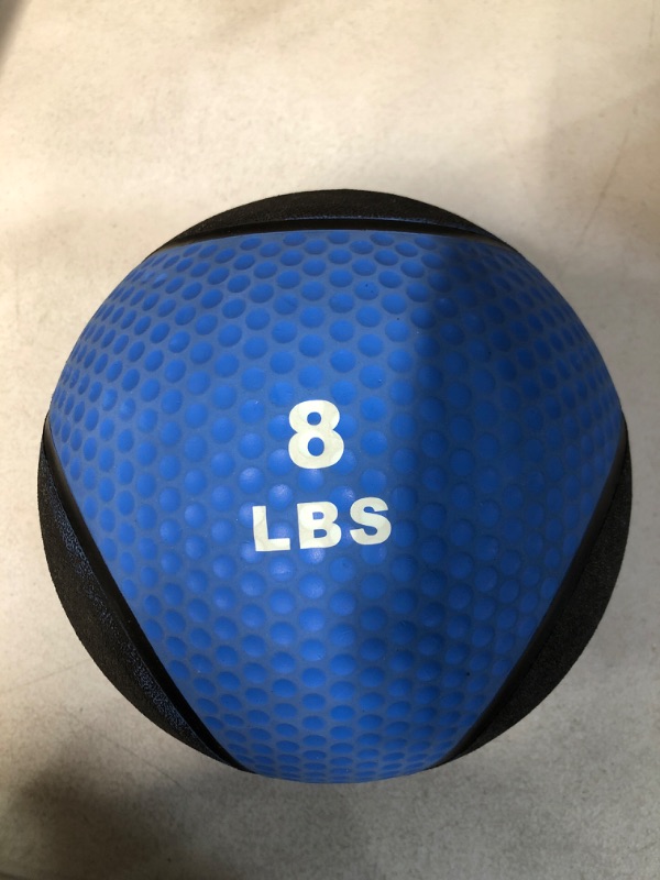 Photo 1 of BalanceFrom Workout Exercise Fitness Weighted Medicine Ball, Wall Ball and Slam Ball 8 Pounds Medicine Ball