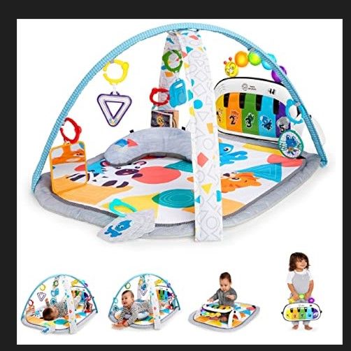 Photo 1 of Baby Einstein 4-in-1 Kickin' Tunes Music and Language Play Gym and mat