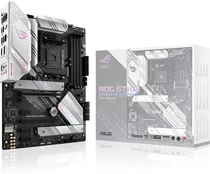 Photo 1 of ASUS ROG STRIX B550-F GAMING AM4 AMD B550 SATA 6Gb/s ATX AMD Motherboard