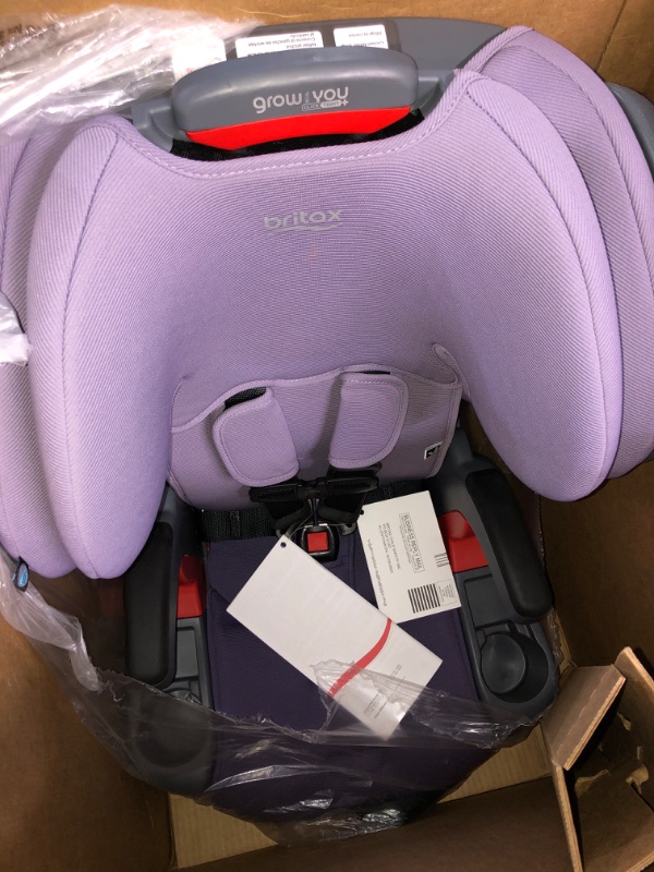 Photo 2 of Britax Grow with You ClickTight+ Harness-to-Booster, Purple Ombre 