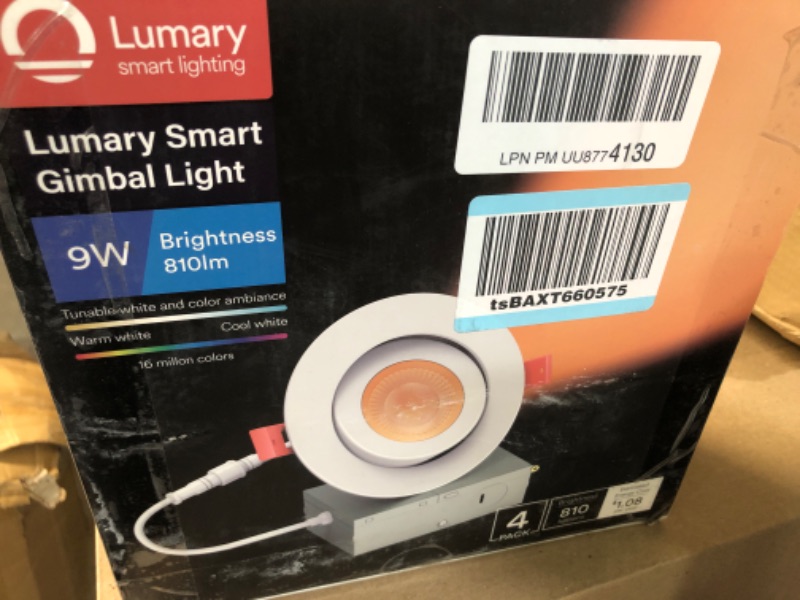 Photo 2 of  Smart Recessed Lighting 4 Inch - 4 Pack 