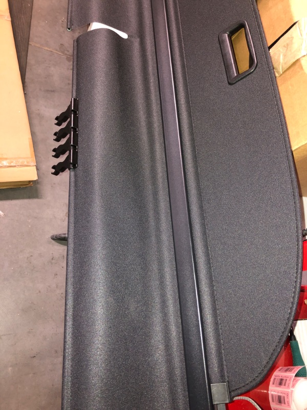 Photo 2 of  Retractable Rear Trunk Security Cover Shielding Shade Black No Gap