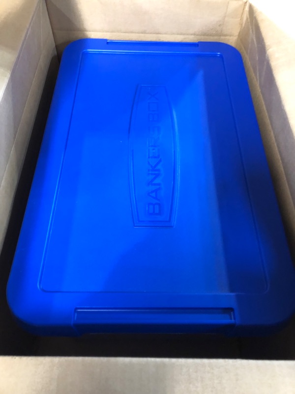 Photo 2 of Bankers Box Heavy Duty 20" Plastic Letter File Box