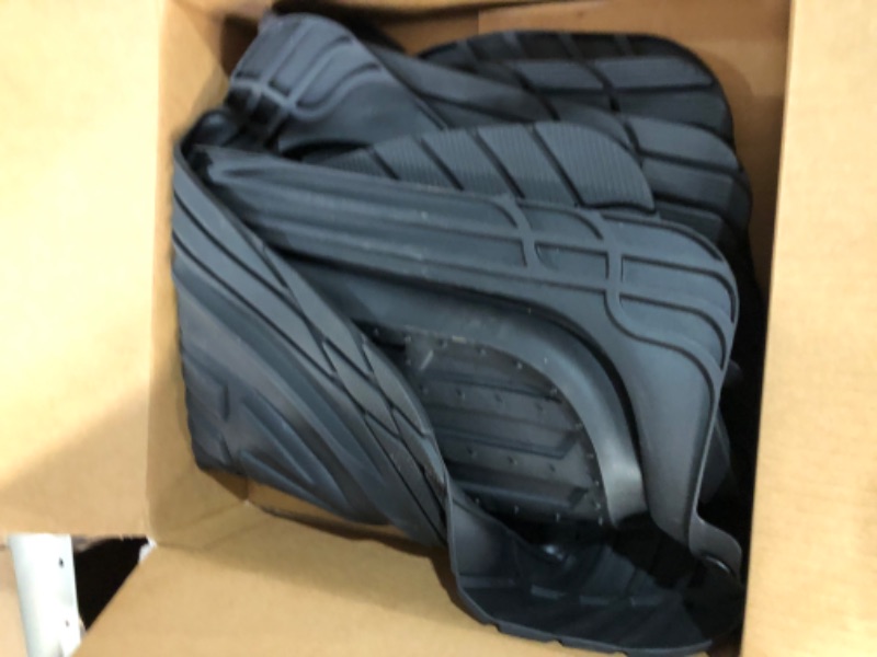 Photo 1 of Motor Trend -2 Piece Front Car Floor Mats- Black FlexTough 
