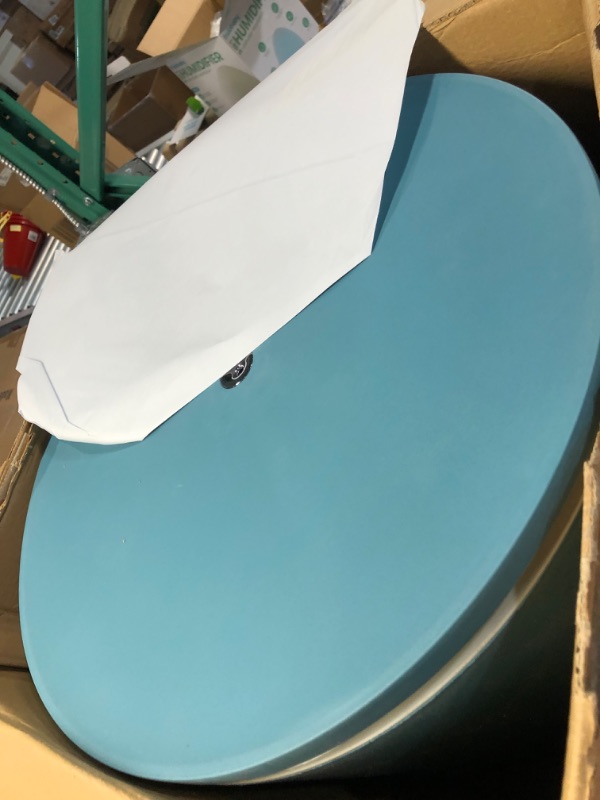 Photo 3 of ****DAMAGE/SEE PICS*** Keter Modern Cool Bar Outdoor Patio Furniture and Hot Tub Side Table with 7.5 Gallon Beer and Wine Cooler, 