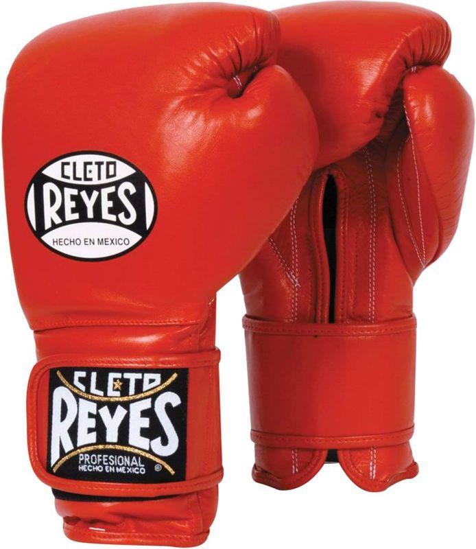 Photo 1 of Cleto Reyes Hook and Loop Boxing Gloves with Forza Handwraps and Keychain
