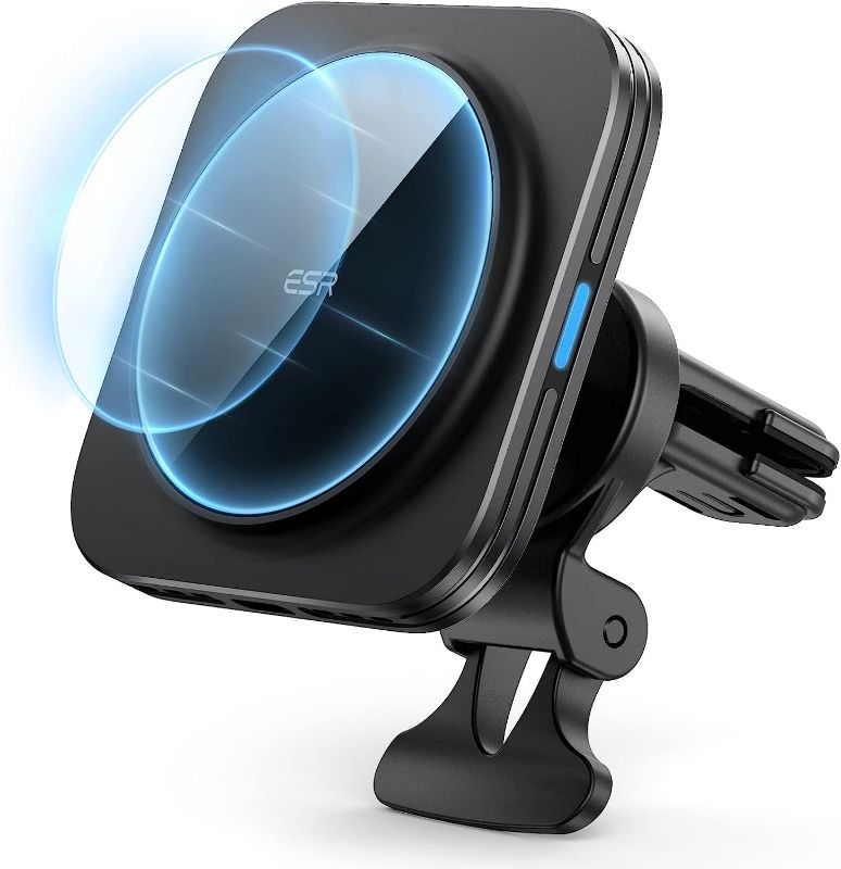 Photo 1 of ESR Magnetic Wireless Car Mount Charger (HaloLock)