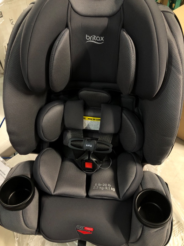 Photo 2 of Britax One4Life ClickTight All-in-One Car Seat – 10 Years of Use – Infant, Convertible, Booster – 5 to 120 pounds - SafeWash Fabric, Drift Drift [New Version]