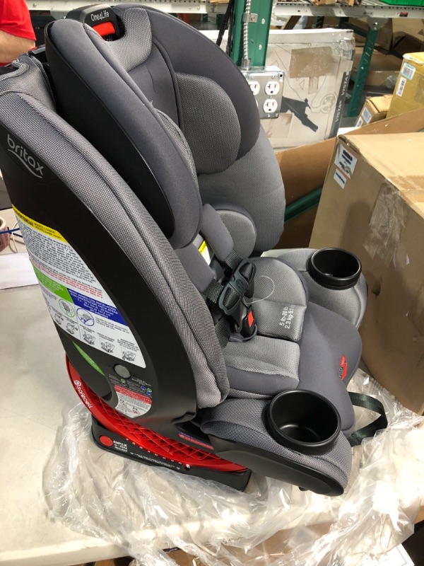 Photo 3 of Britax One4Life ClickTight All-in-One Car Seat – 10 Years of Use – Infant, Convertible, Booster – 5 to 120 pounds - SafeWash Fabric, Drift Drift [New Version]