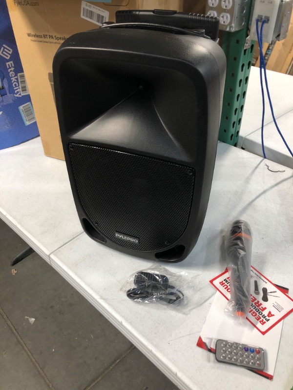 Photo 1 of Pyle 1000W Portable Bluetooth PA Speaker - PSBT105A